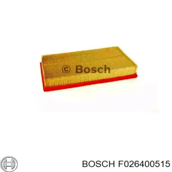 F026400515 Bosch filtro de ar