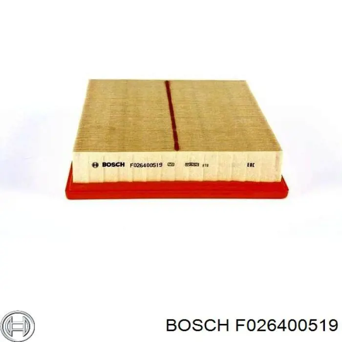 F026400519 Bosch filtro de ar