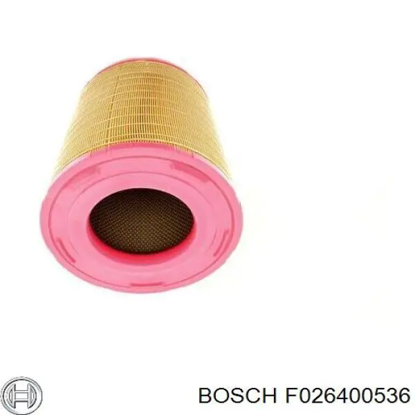 Filtro de aire F026400536 Bosch