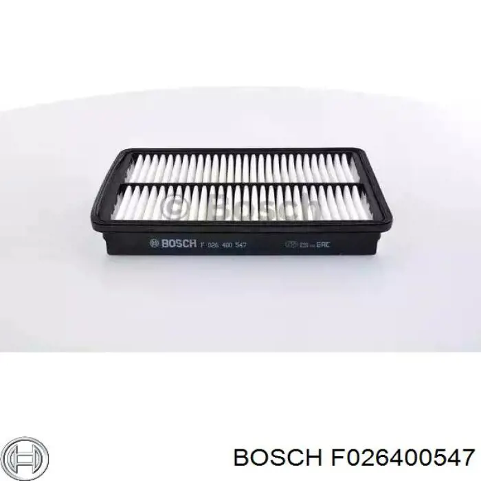 F026400547 Bosch filtro de ar