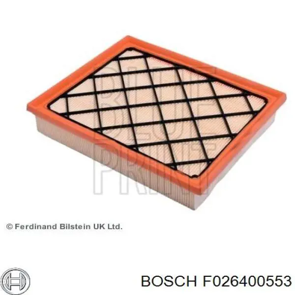 F026400553 Bosch Воздушный фильтр двигателя