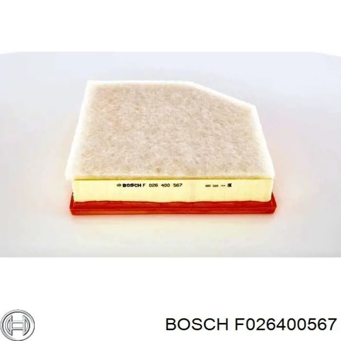 F026400567 Bosch filtro de ar