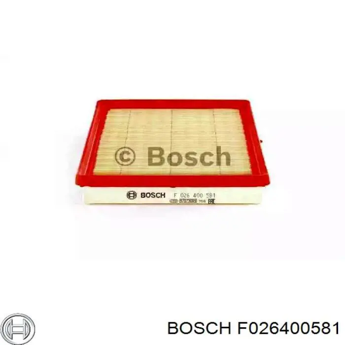 Воздушный фильтр F026400581 Bosch