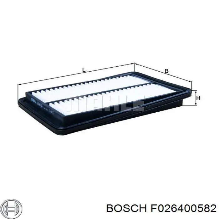 F026400582 Bosch Воздушный фильтр двигателя