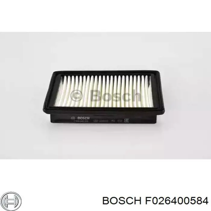 F026400584 Bosch filtro de ar