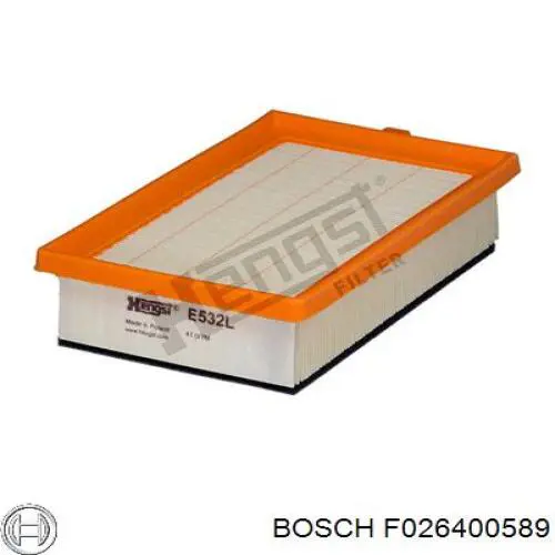F026400589 Bosch Воздушный фильтр двигателя