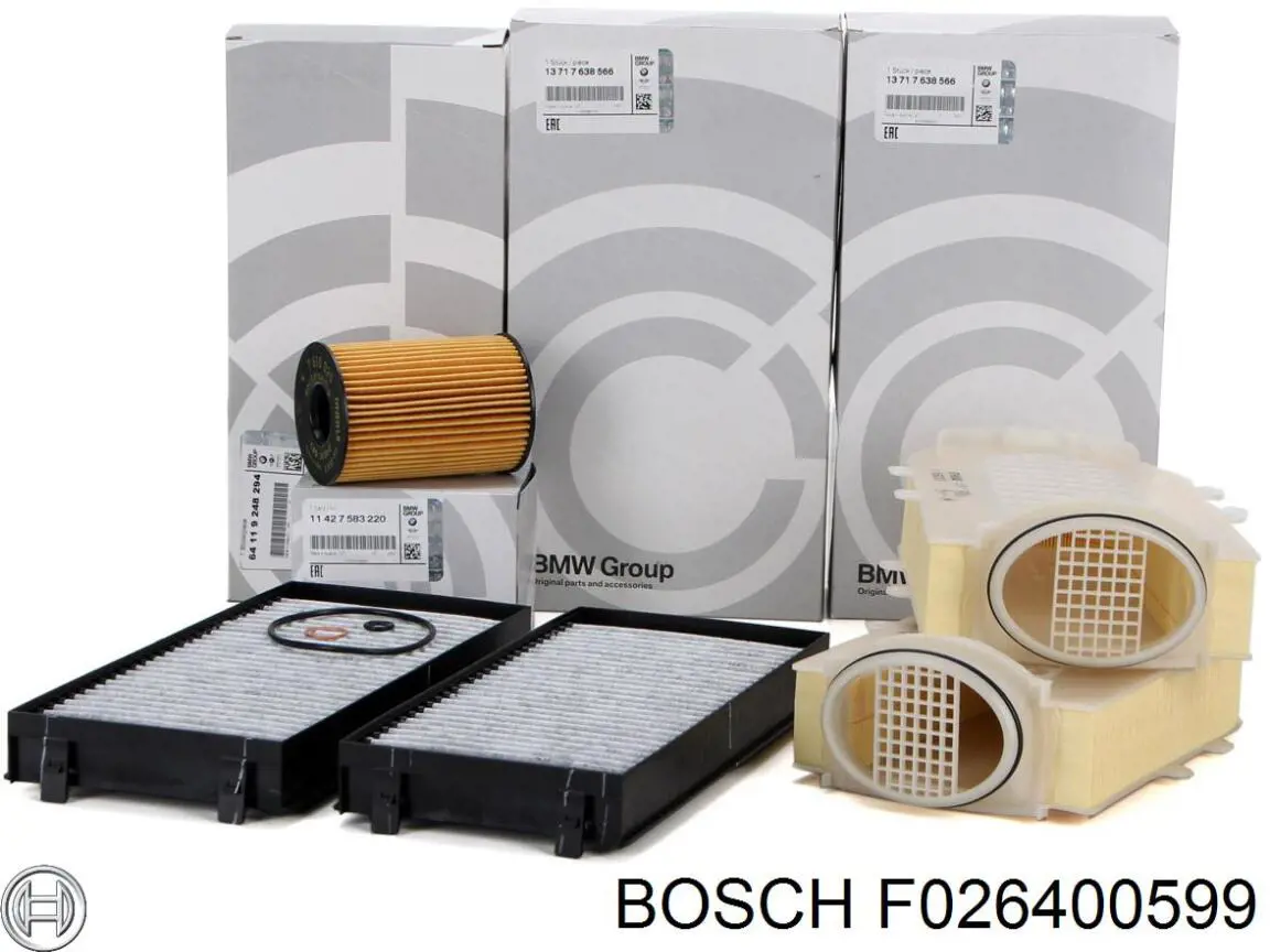 Фильтр воздушный Bosch F026400599