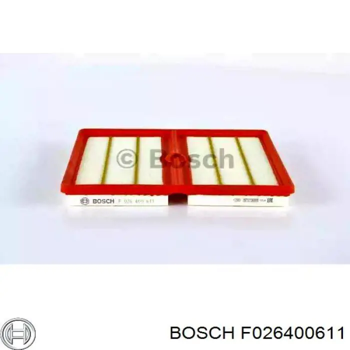 F026400611 Bosch filtro de ar