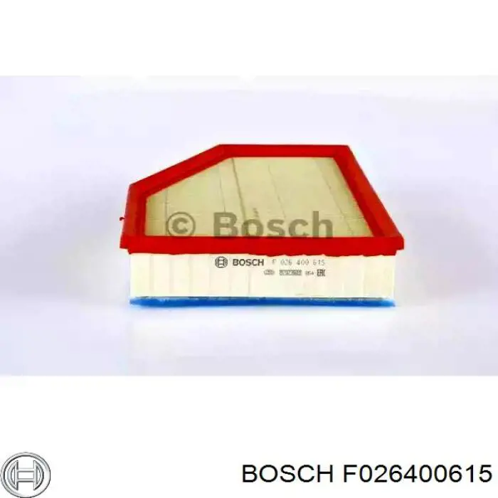 F026400615 Bosch filtro de ar