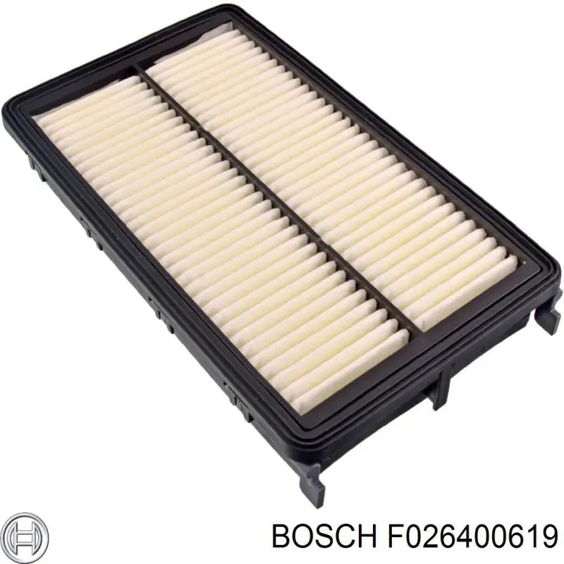 F026400619 Bosch filtro de ar