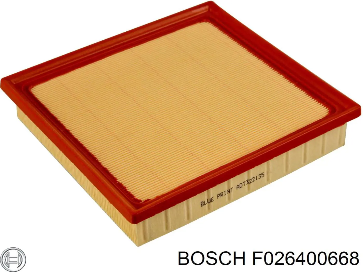 F026400668 Bosch filtro de ar