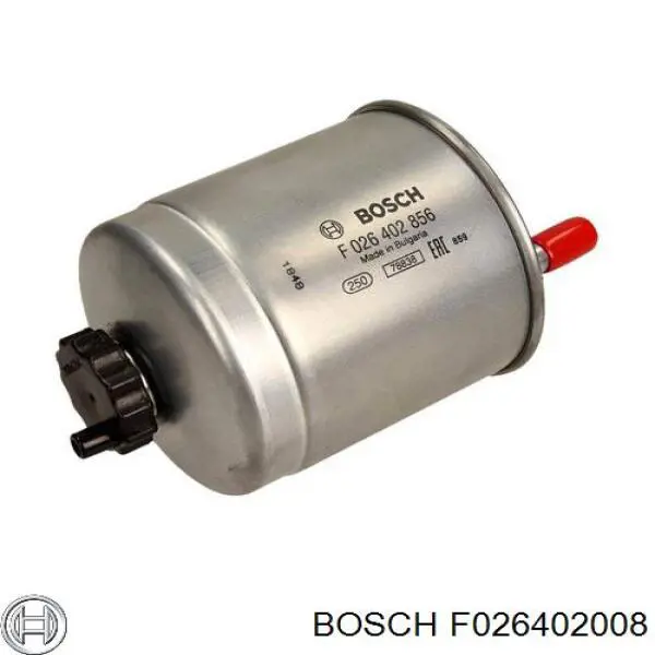 Топливный фильтр F026402008 Bosch
