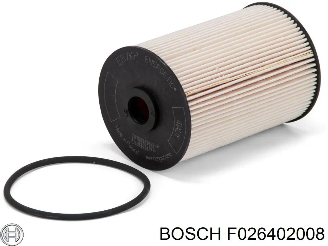 Фильтр тонкой очистки топлива Bosch F026402008 цена, от 14.08 USD