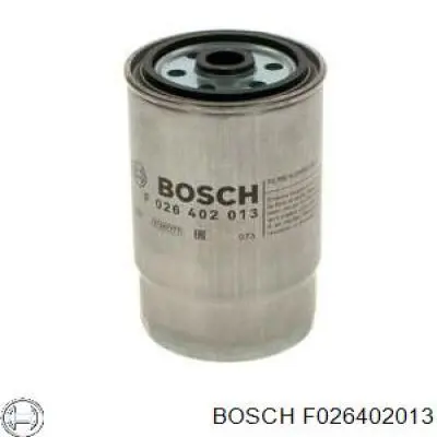 Фильтр топливный Bosch F026402013