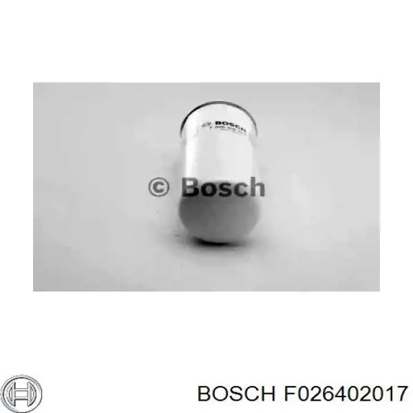 Фильтр топливный Bosch F026402017