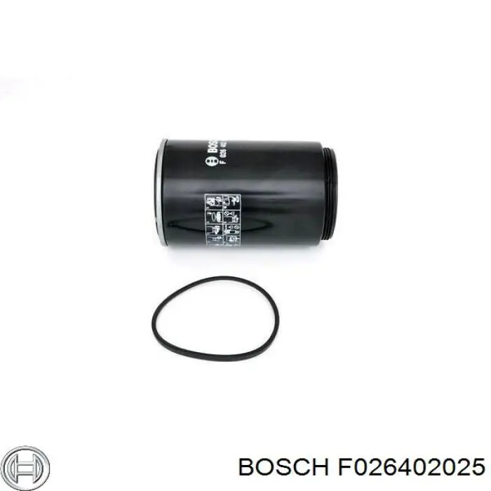 Фільтр паливний F026402025 Bosch