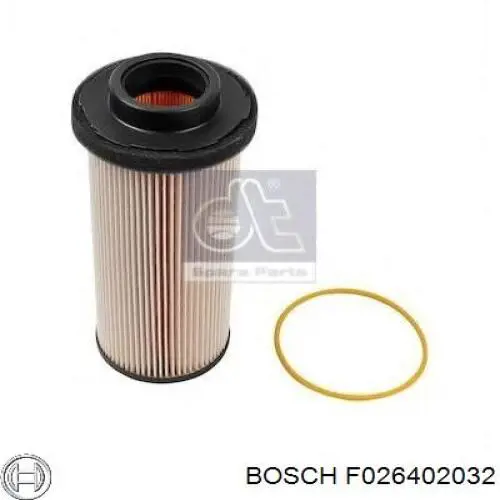 Фильтр тонкой очистки топлива Bosch F026402032 цена, от 15.35 USD