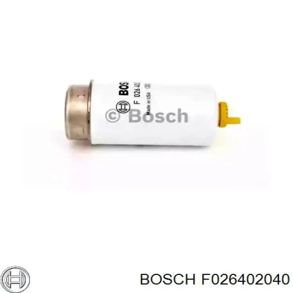 F026402040 Bosch топливный фильтр