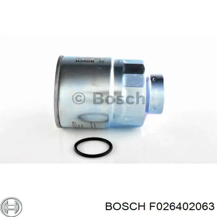 Фільтр паливний F026402063 Bosch