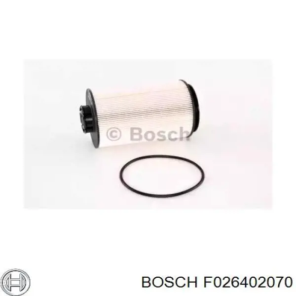 Filtro combustible F026402070 Bosch