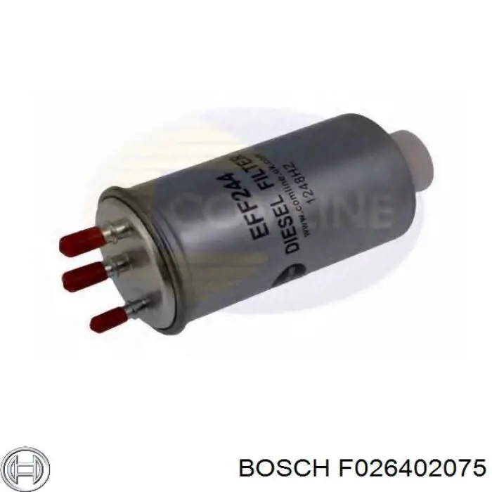 Фильтр тонкой очистки топлива Bosch F026402075 цена, от 20.08 USD