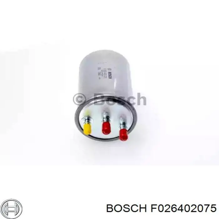F026402075 Bosch filtro de combustível
