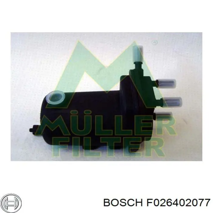 F026402077 Bosch Фильтр топлива