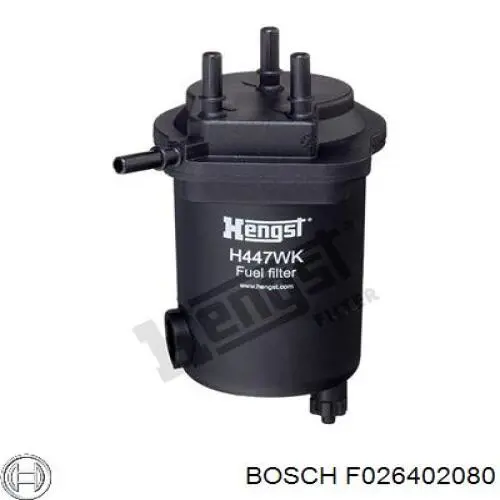 Купить F026402080 Bosch Фильтр-отстойник топлива грубой очистки