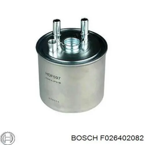 Фильтр тонкой очистки топлива Bosch F026402082 цена, от 22.88 USD