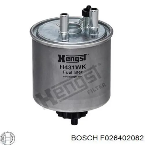 F026402082 Bosch Фильтр топлива
