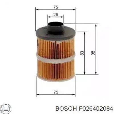 Топливный фильтр F026402084 Bosch