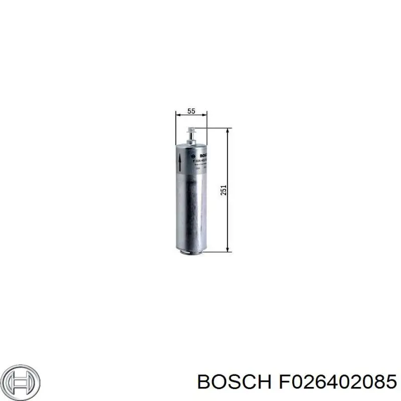 F026402085 Bosch Фильтр топлива