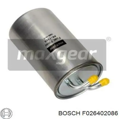 Фильтр тонкой очистки топлива Bosch F026402086 цена, от 19.95 USD
