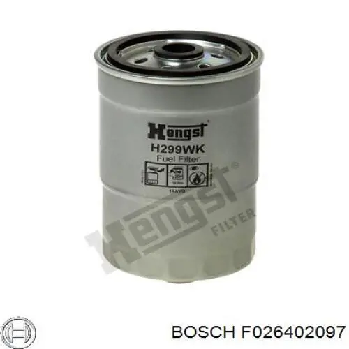 Фильтр тонкой очистки топлива Bosch F026402097 цена, от 14.02 USD