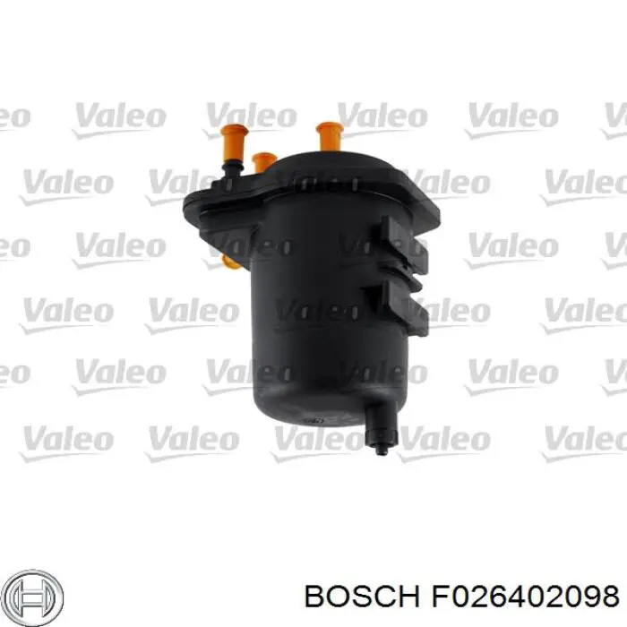 Фильтр тонкой очистки топлива Bosch F026402098 цена, от 28.15 USD