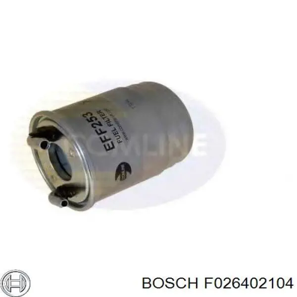 Фильтр тонкой очистки топлива Bosch F026402104 цена, от 26.53 USD