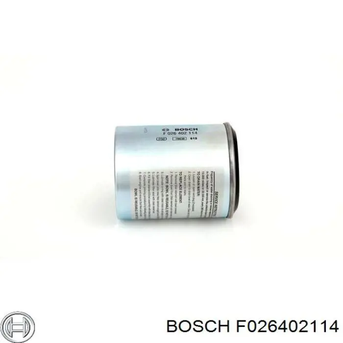 Фильтр тонкой очистки топлива Bosch F026402114 цена, от 19.58 USD