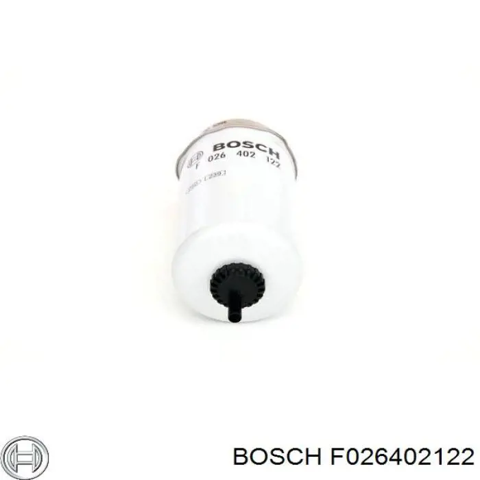 Фильтр тонкой очистки топлива Bosch F026402122 цена, от 9.42 USD