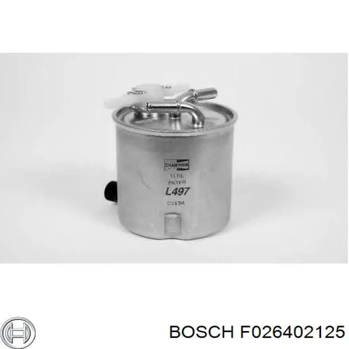 Купить F026402125 Bosch Фильтр-отстойник топлива грубой очистки