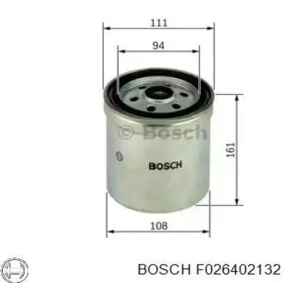 Купить F026402132 Bosch Фильтр-отстойник топлива грубой очистки