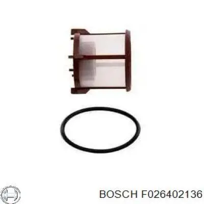 Фильтр топливный Bosch F026402136