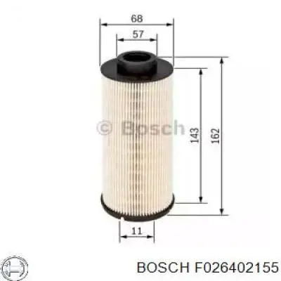 Купить F026402155 Bosch Фильтр-отстойник топлива грубой очистки