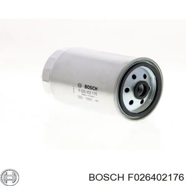 Filtro combustible F026402176 Bosch