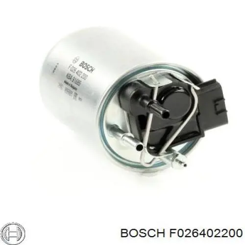 F026402200 Bosch filtro de combustível