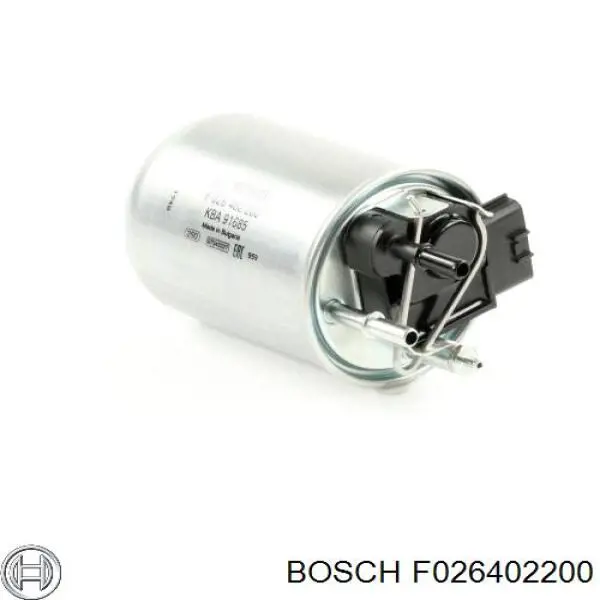 F026402200 Bosch Фильтр топлива