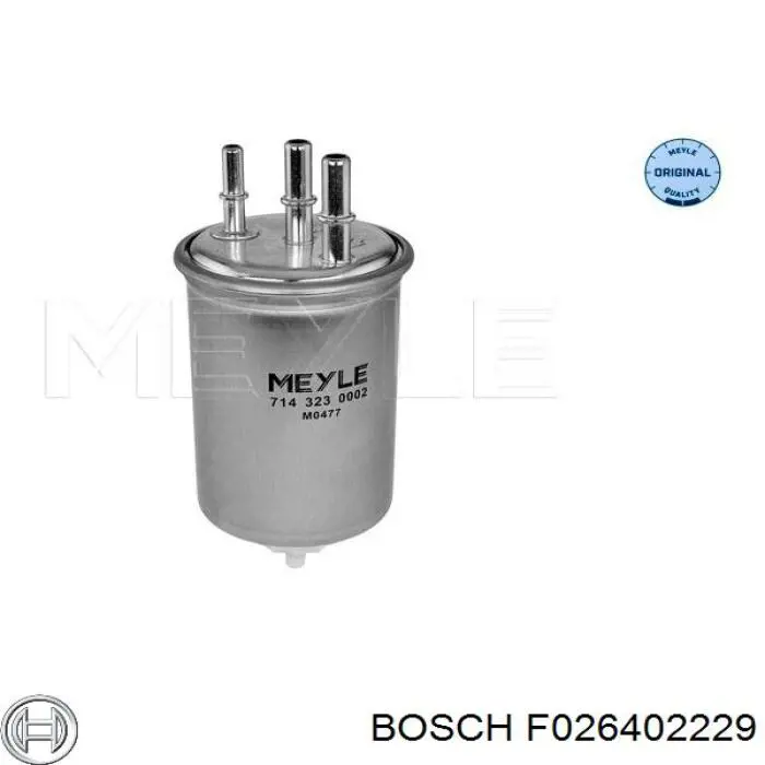Купить F026402229 Bosch Фильтр-отстойник топлива грубой очистки