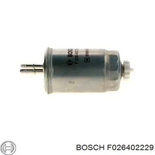 Фільтр паливний F026402229 Bosch