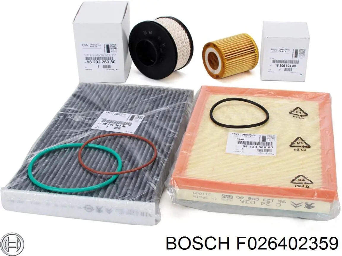 Фильтр топливный Bosch F026402359