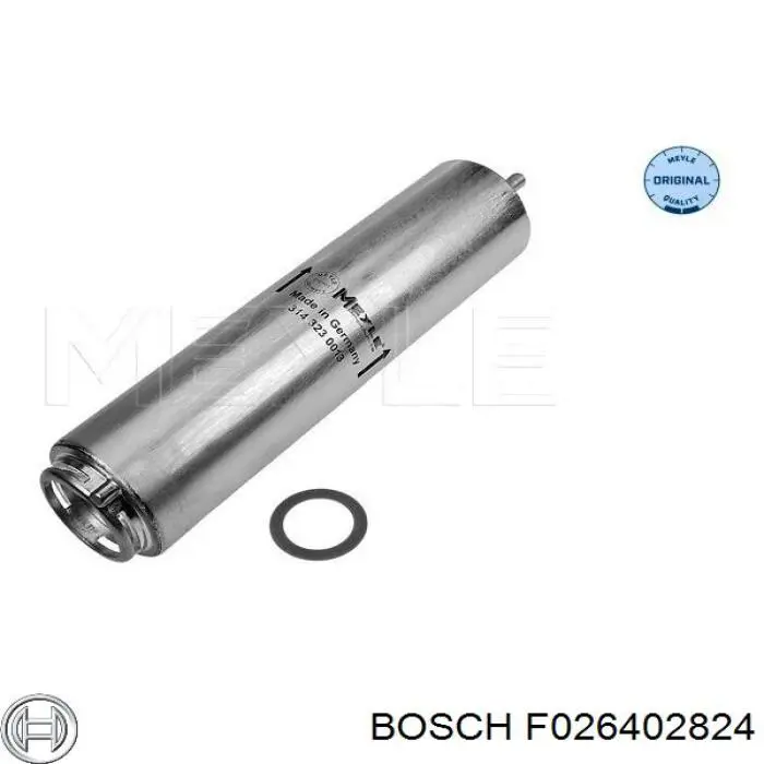 Фильтр топливный Bosch F026402824