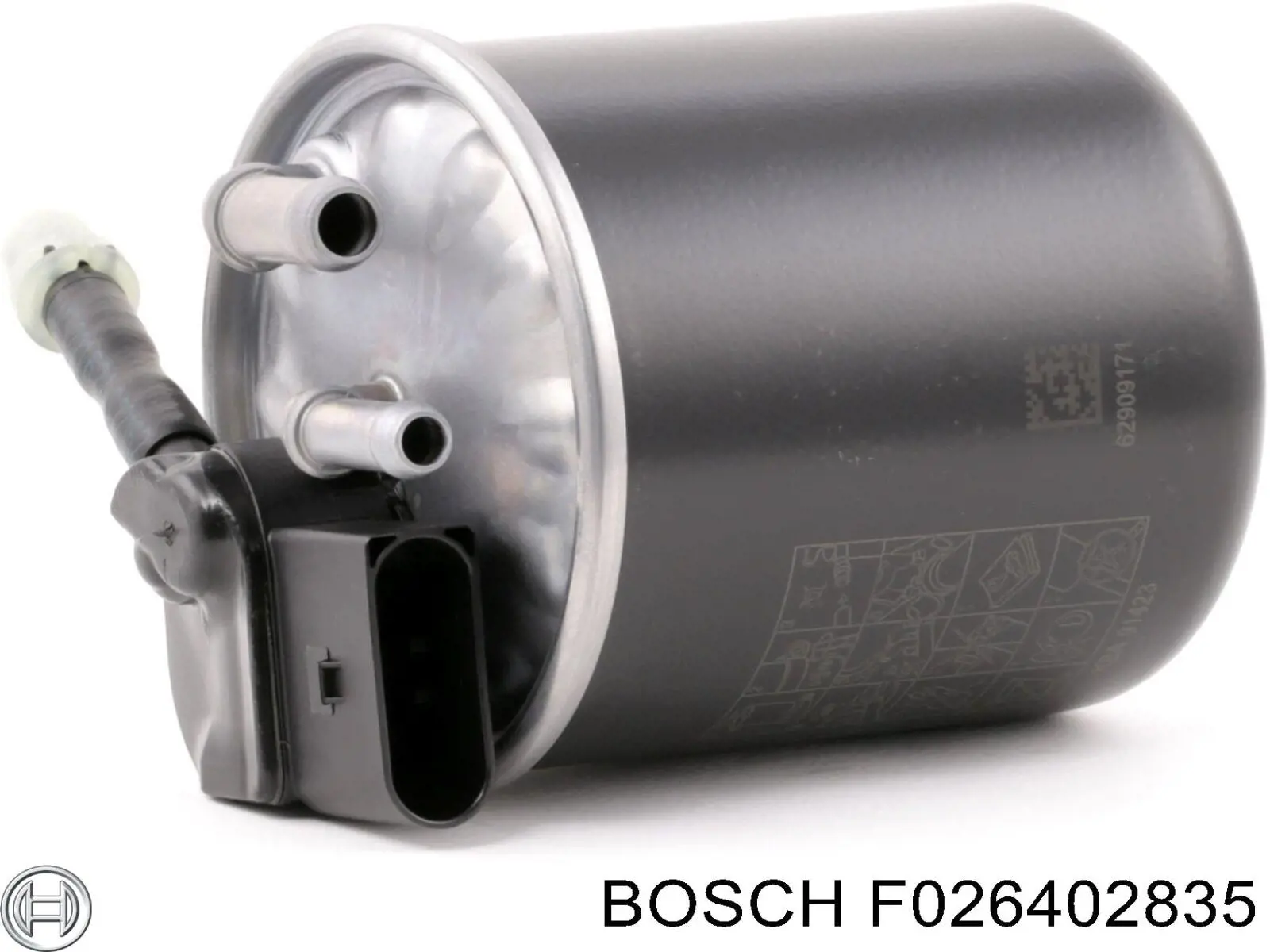 Купить F026402835 Bosch Фильтр-отстойник топлива грубой очистки
